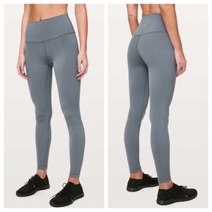 lululemon Align 28” HR Pants Gray/Blue